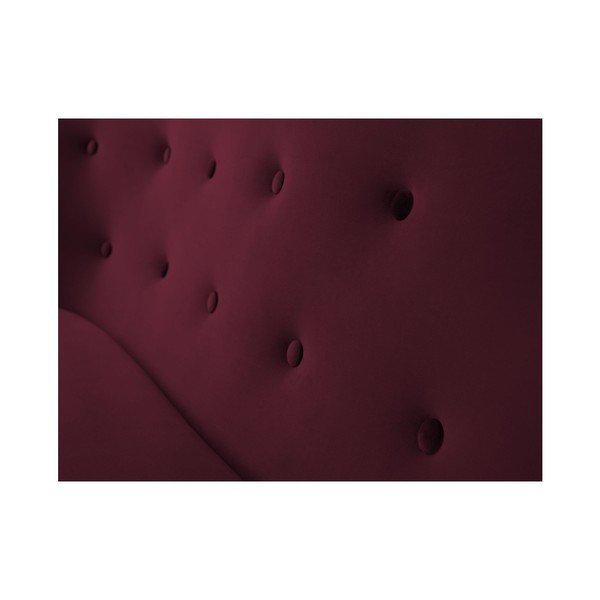 Burgundowa sofa 2-osobowa Mazzini Sofas Amelie-image-3