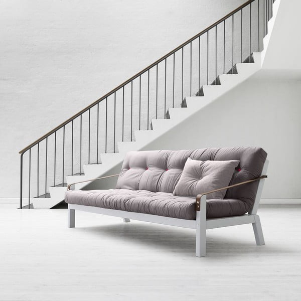 Sofa rozkładana Karup Poetry Cool Gray/Gris/Light Bordeaux