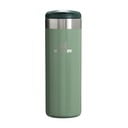 Zielony kubek termiczny ze stali nierdzewnej 470 ml AeroLight™ Transit Hammer Tone Green – Stanley