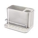 Metalowy stojak na akcesoria do mycia naczyń w kolorze srebra Surface – Joseph Joseph