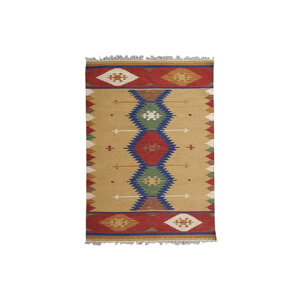 Ręcznie tkany dywan Kilim Classic K77, 125x185 cm