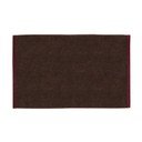 Brązowy dywanik łazienkowy z bio bawełny 50x80 cm Soft – Mette Ditmer Denmark