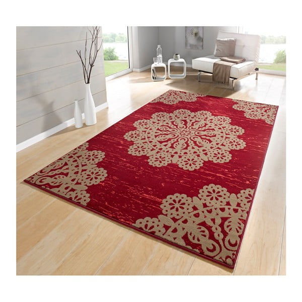 Czerwony dywan Hanse Home Gloria Lace, 160x230 cm-image-1