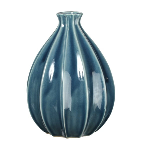 Wazon ceramiczny Iza Blue, 25 cm