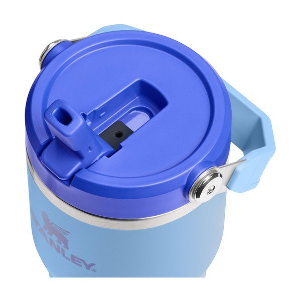 Niebieski termos ze stali nierdzewnej 600 ml IceFlow™ Flip Straw 2.0 Tumbler Blue Sky – Stanley-image-2