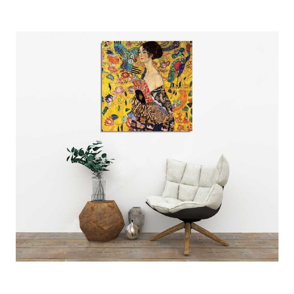 Reprodukcja obrazu na płótnie Gustav Klimt , 45x45 cm-image-1