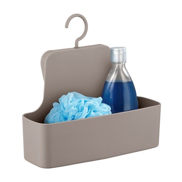 Beżowa wisząca półka prysznicowa Wenko Barcelona-image-2