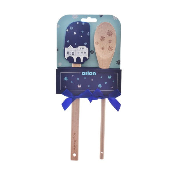 Drewniany zestaw przyborów kuchennych 2 szt. – Orion-image-1