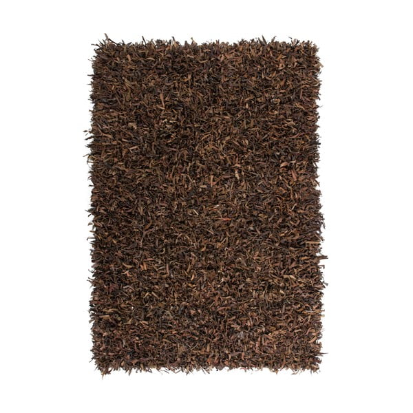 Skórzany dywan Rodeo 160x230 cm, brązowy