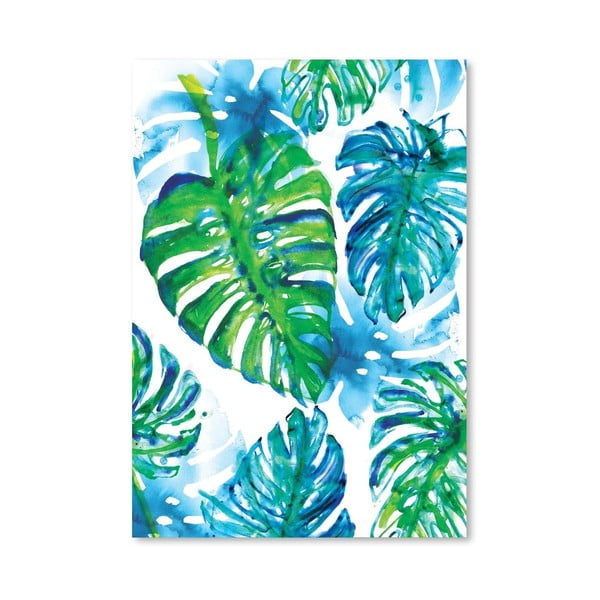 Plakat Jungle Print, 30x42 cm