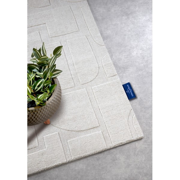 Kremowy wełniany chodnik tkany ręcznie 80x250 cm Alexis – Villeroy&Boch-image-2