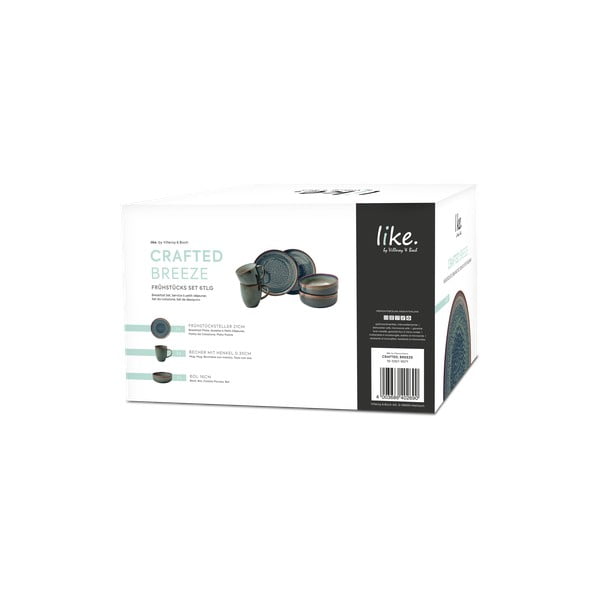 Porcelanowy zestaw talerzy 6 szt. Crafted Breeze – like | Villeroy & Boch-image-2