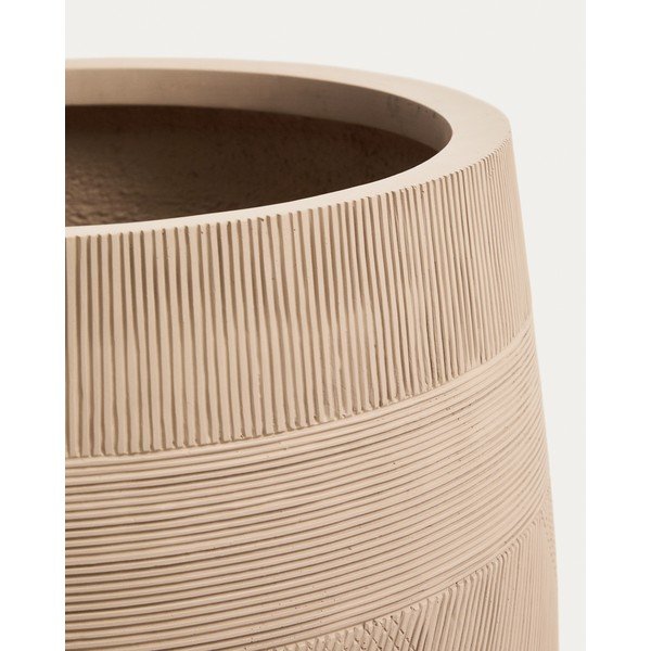 Betonowe osłonki na doniczki zestaw 2 szt. ø 50 cm Tival – Kave Home-image-3