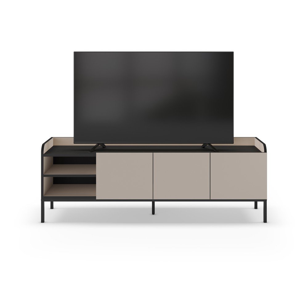 Kremowa szafka pod TV 160x55x42 cm Adara – Marckeric (zdjęcie 7)