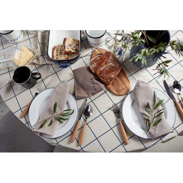 Obrus Really Nice Things Turquoise Lines, 140x200 cm-image-3