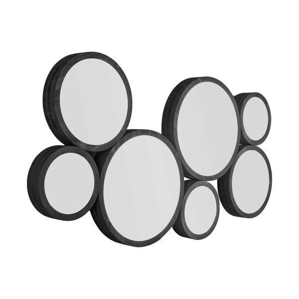 Lustro ścienne z drewnianą ramą 90x48 cm Wall Art – PT LIVING-image-2