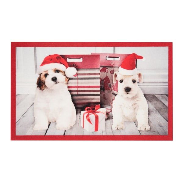 Wycieraczka Hans Home Christmas Dogs, 45x75 cm