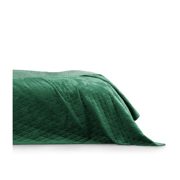 Zielona narzuta AmeliaHome Laila Jade, 260x240 cm