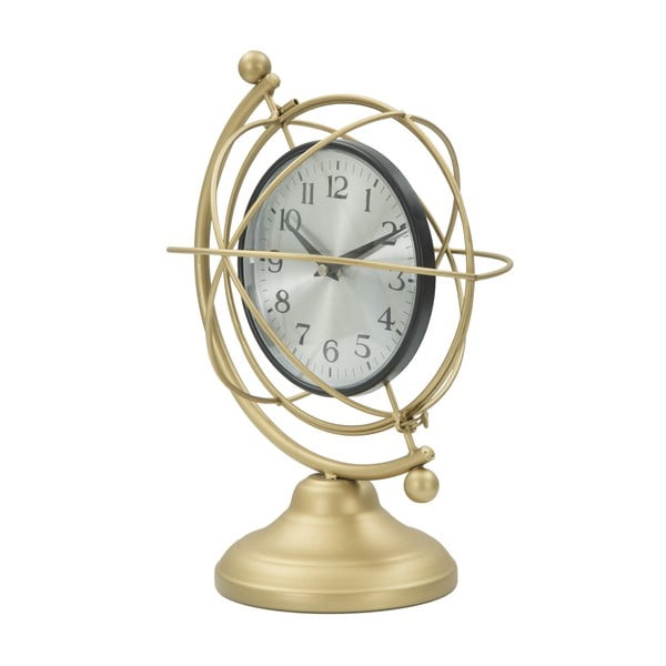Zegar stołowy w złotym kolorze Mauro Ferretti Armamis