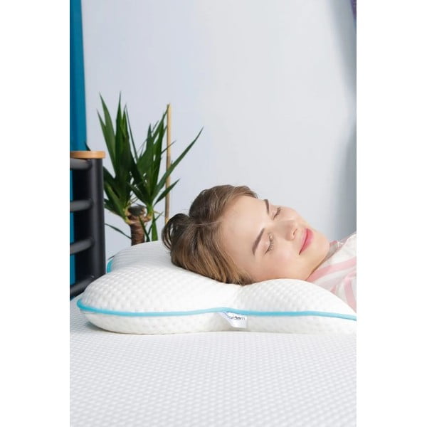 Poduszka ortopedyczna wypełniona pianką pamięciową 46x55 cm – Mila Home-image-1
