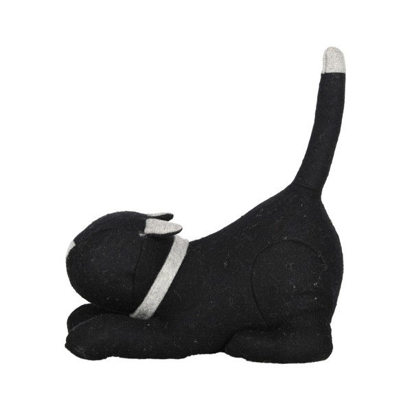 Czarny stoper do drzwi Ego Dekor Cat-image-1