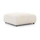 Kremowy sztruksowy podnóżek Justin – Ropez