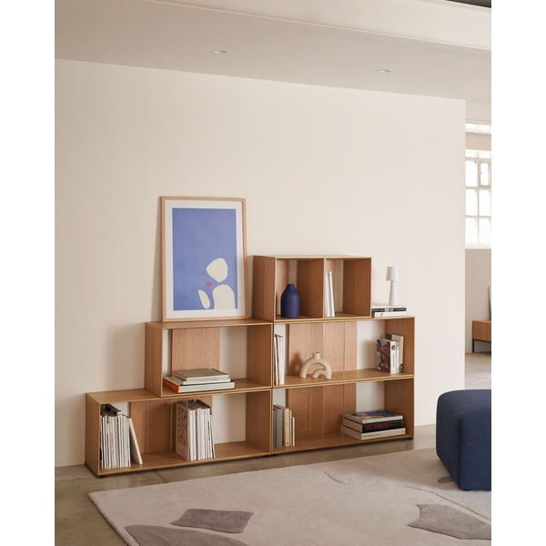 Modułowy system półek w dekorze dębu 34x38 cm Litto – Kave Home-image-3