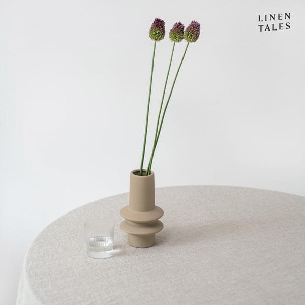 Lniany obrus ø 150 cm – Linen Tales-image-1