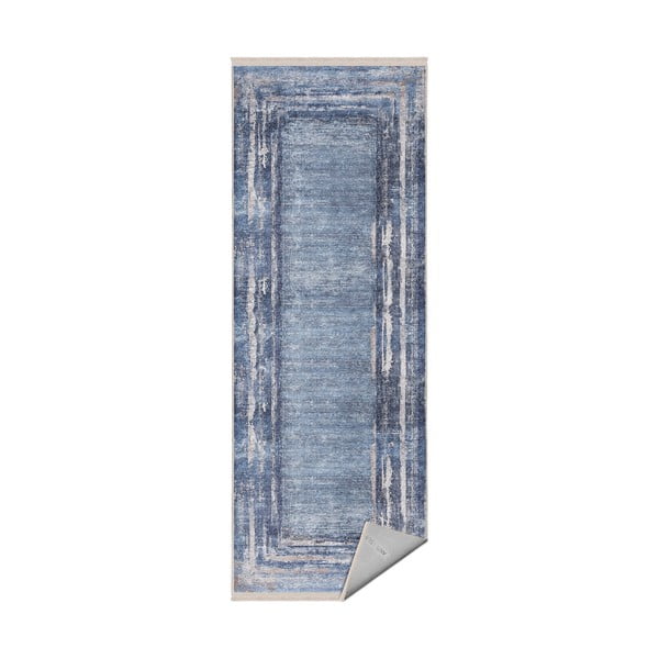 Niebieski chodnik 80x200 cm – Mila Home
