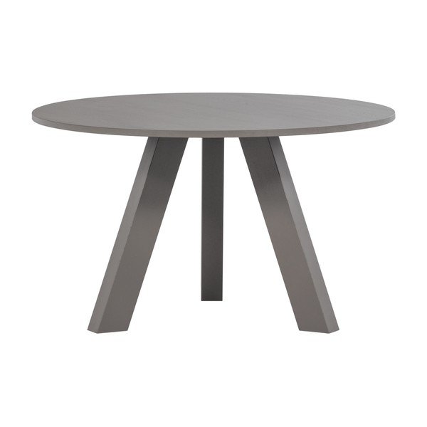 Okrągły stół z litego drewna dębowego ø 129 cm Rhonda – WOOOD