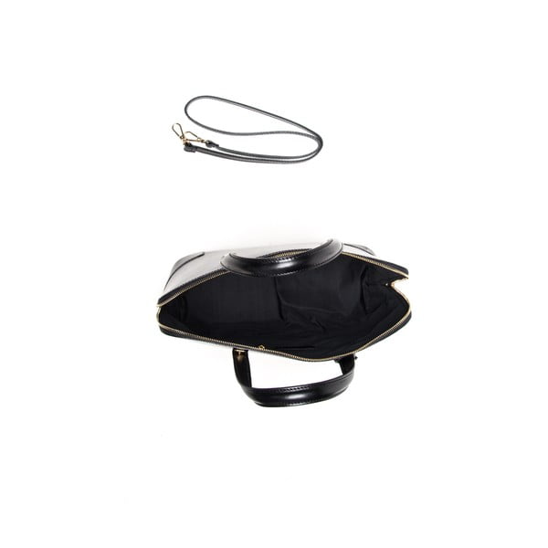 Skórzana torebka Luisa Vanini 364 Nero-image-2