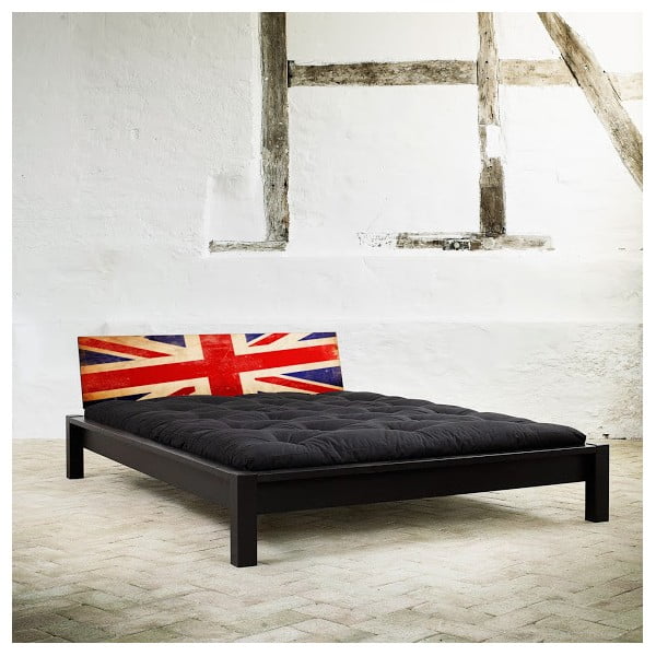 Łóżko Karup Tami UK Black/Union Jack 