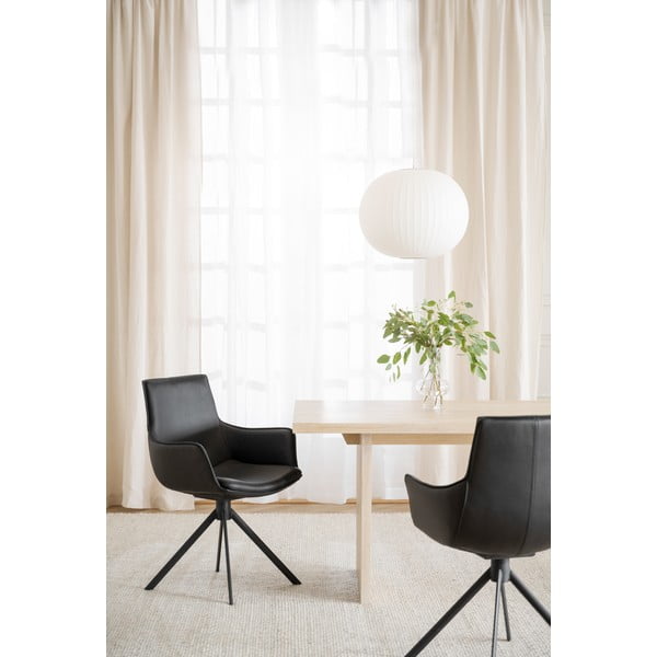 Stół z litego drewna dębowego 240x95 cm Emmett – Rowico-image-3