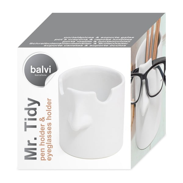 Ceramiczny organizer na artykuły papiernicze Mr. Tidy – Balvi-image-3