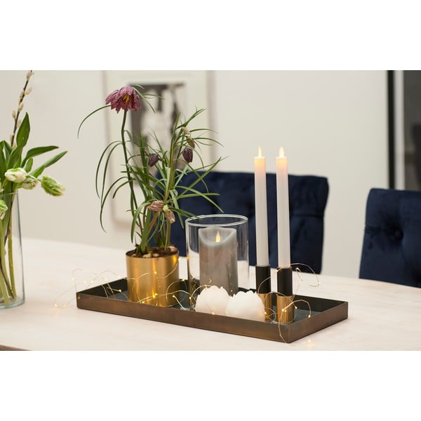 Świeczki LED zestaw 2 szt. na baterie (wysokość 25 cm) Sara Crown – Sirius-image-2