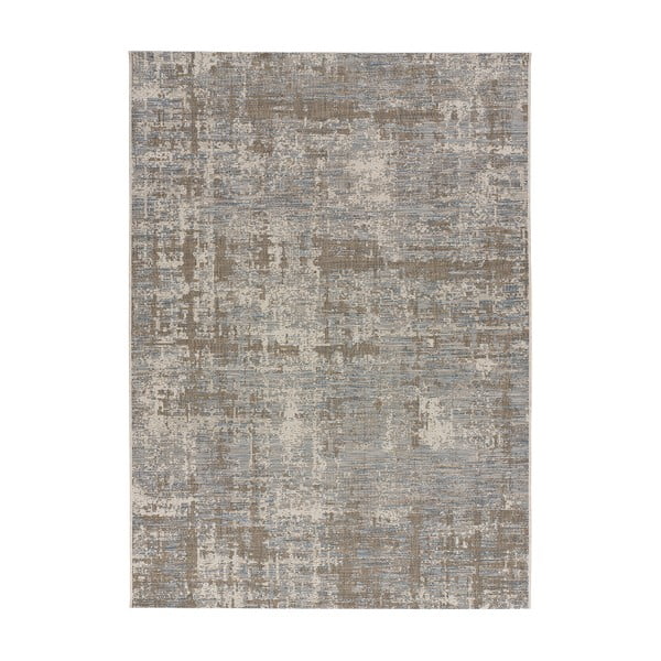 Brązowo-szary dywan zewnętrzny Universal Luana, 77x150 cm