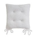 Poduszka na krzesło z materiału sherpa 40x40 cm Sherpa Bouclé – Casa Selección