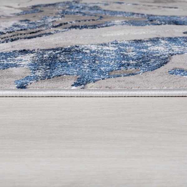 Niebiesko-szary dywan 80x150 cm Marbled – Flair Rugs-image-2