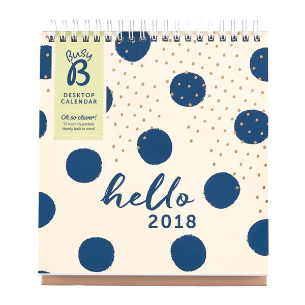 Kalendarz stołowy Busy B Fashion 2018