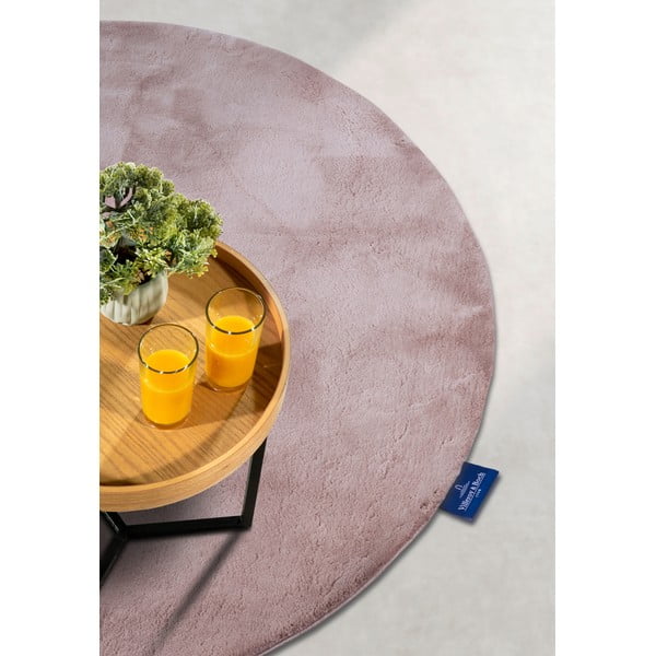 Szaroróżowy okrągły dywan ø 160 cm Leon – Villeroy&Boch-image-2