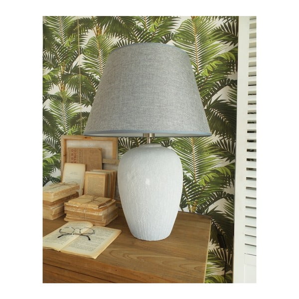 Ceramiczna lampa stołowa Orchidea Milano Saint Tropez Light Grey