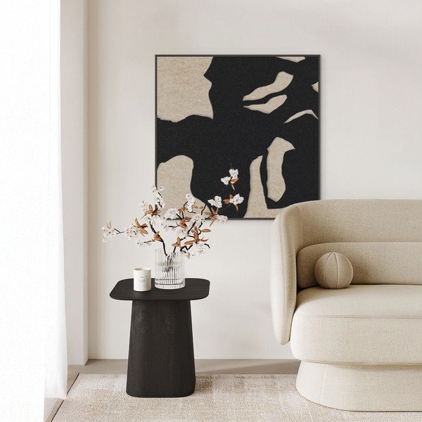 Obraz 3D z ramą w zestawie/akustyczny 102x102 cm Silent Shadow 1 – Malerifabrikken-image-1