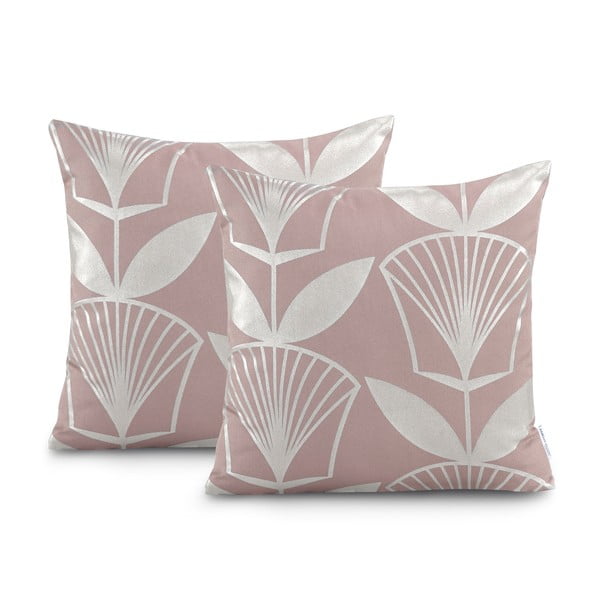 Poszewki na poduszki zestaw 2 szt. 45x45 cm Oxford Floris – AmeliaHome-image-1