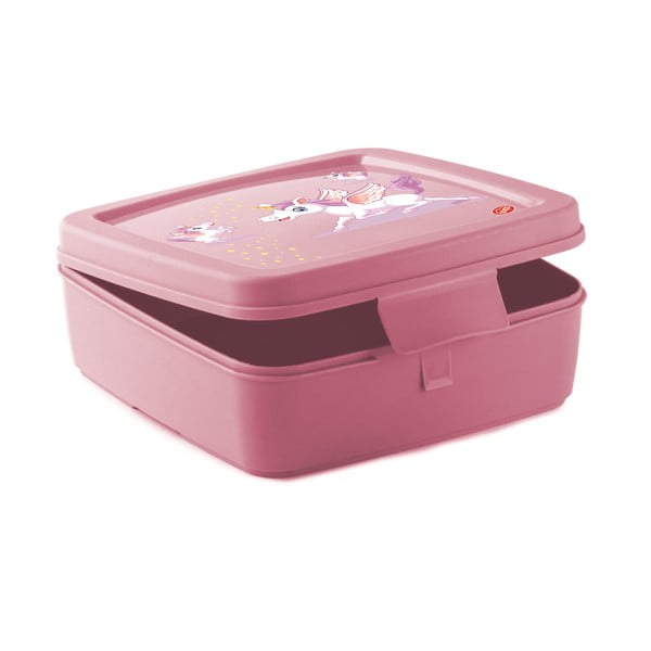 Różowy pojemnik śniadaniowy dla dzieci Unicorn – Snips-image-2