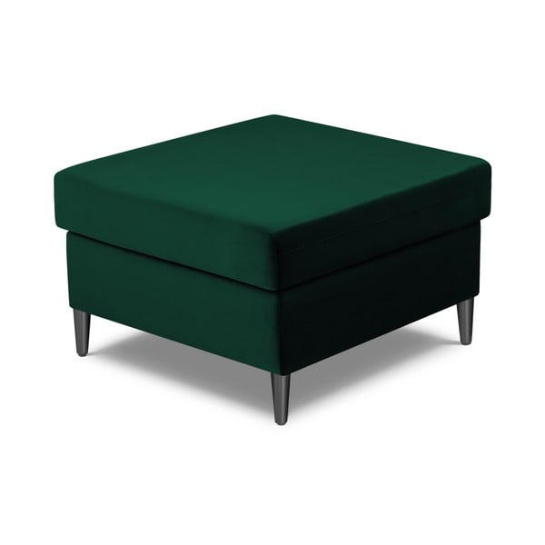 Zielony aksamitny podnóżek Kyoto – Cosmopolitan Design-image-2