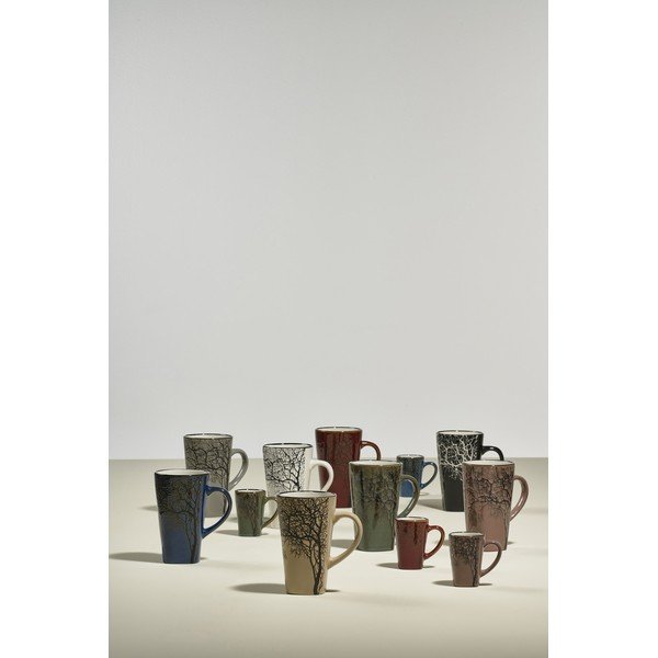 Jasnoróżowe kamionkowe kubki na espresso zestaw 4 szt. 100 ml Hela – Villa Collection-image-1