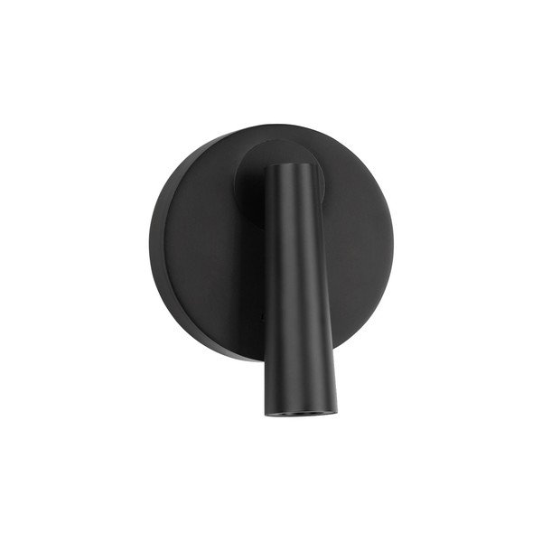 Aluminiowa lampa punktowa LED z elastyczną konstrukcją w kolorze matowej czerni 7x10 cm Tico – Nova Luce