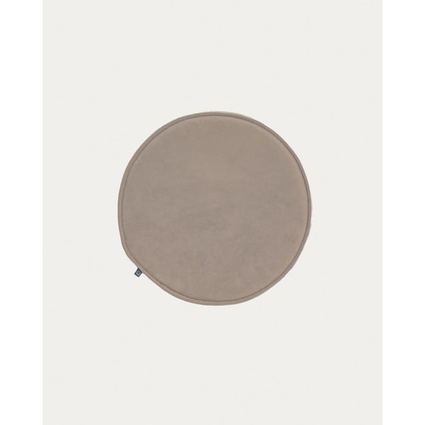 Aksamitna poduszka na krzesło ø 35 cm Rimca – Kave Home-image-2