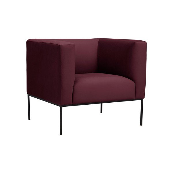 Burgundowy fotel Windsor & Co Sofas Neptune-image-1