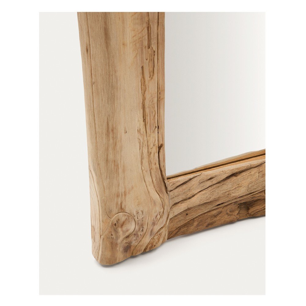 Lustro ścienne z drewnianą ramą 105x200 cm Ibro – Kave Home (zdjęcie 7)